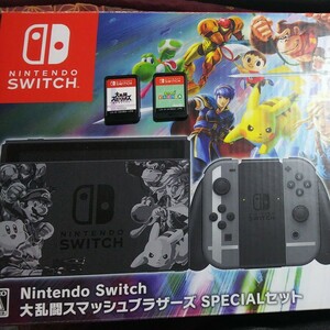 Nintendo Switch 大乱闘スマッシュブラザーズSPECIAL限定版 ソフト付き どうぶつの森 スマブラ