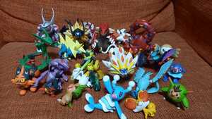 ポケモン モンコレ モンスターコレクション フィギュア グラードン、レックウザ等 ハイパーサイズあり。22体。ポケットモンスター