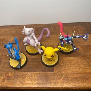 ポケットモンスター ルカリオ ミュウツー ピカチュウ ゲッコウガ amiibo アミーボ ポケモン 大乱闘スマッシュブラザーズ