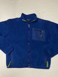 ◆ patagonia ◆ パタゴニア 90s 91年 USA製 Rマークタグ zipup フリース ジャケット レトロ