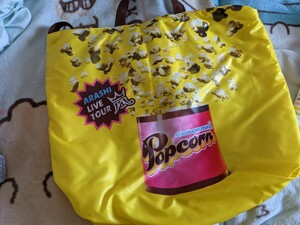 嵐ライブ♪『Popcorn』トートバッグ