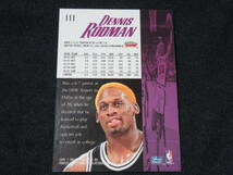 DENNIS RODMAN　デニス・ロッドマン　1995　sky box 　 希少　スパーズ時代_画像4