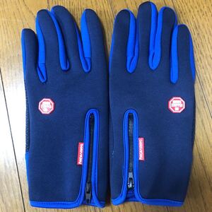 手袋Mサイズ未使用男女兼用スマホ対応 滑り止め付き 自転車 バイク グローブ スキー キャンプ スポーツ
