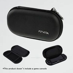 新品 未使用 PSVitaハ-ドポ-チ yufulai 7-L6 PSP対応保護カバ- PSV収納ケ-ス PS Vita2000/1000/PSPに対応 (ブラック)