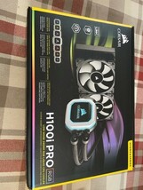 動作確認済み CORSAIR H100i PRO 240mm水冷クーラー_画像1