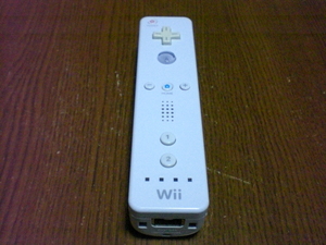 R021《送無料 即日発送 動作確認済》Wii　リモコン　コントローラ　ストラップ　VL-003 任天堂　純正　白　ホワイト