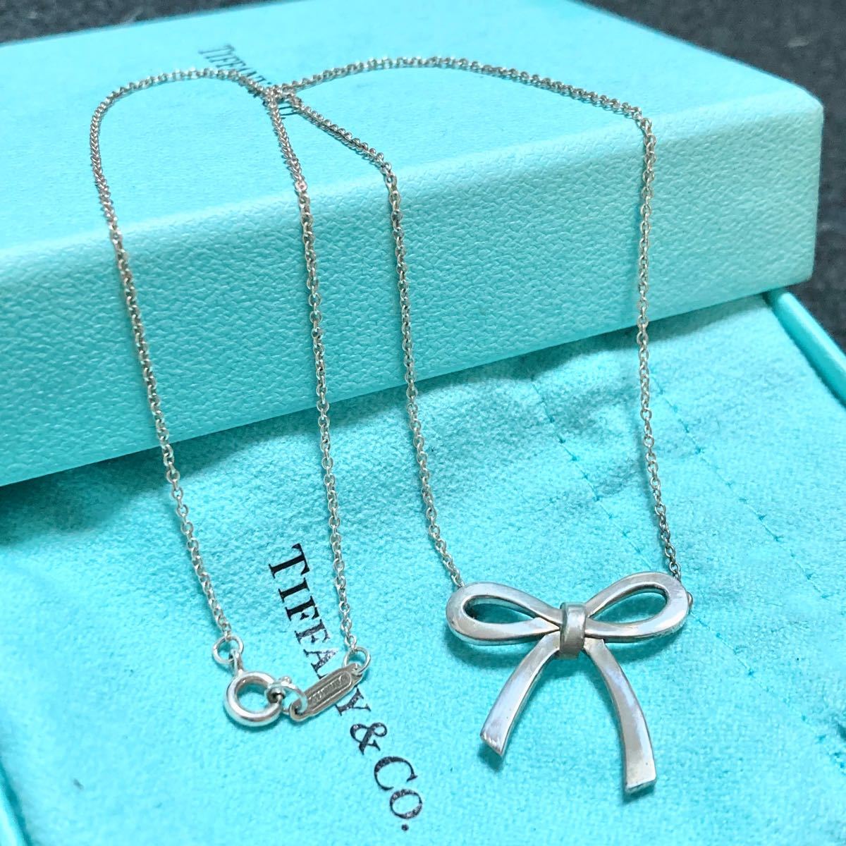 経典ブランド ティファニー ホリデー限定 Tスマイル ティースマイル ネックレス ペンダント 19年 ブルートパーズ Tiffany ネックレス ペンダント