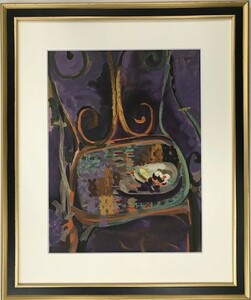 【特価】　≪ 　 ジョルジュ ブラック 　≫　　オリジナルリトグラフ【石版画】 　1963年 　 GEORGES BRAQUE 　DERRIERE　LE　MIROIR