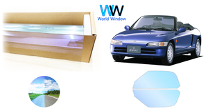  Aurora .. film ( pure ghost 88)s Honda Beat (PP1) cut car film front door set 