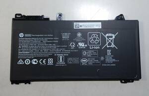 KN1648 【ジャンク品】HP RE03XL, 45Wh 11.55V Rechargeable Li-ion Battery