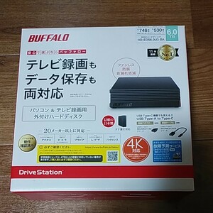 バッファロー 外付けHDD 6TB HD-EDS6.0U3-BA BUFFALO　②