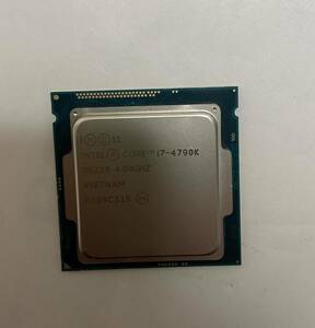 Intel Core I7-4790K 中古分解品　LGAソケット　CPU　インテル