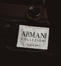 約20万!【超極暖スタイリッシュ!】アルマーニ! ☆ARMANI☆ 完全最高級超別格スタイリッシュコート! 圧倒的かっこよさ! 超極暖! 超レア品!_画像7