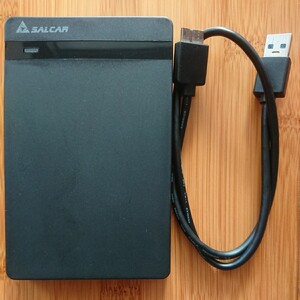 Salcar USB3.0 2.5インチ 9.5mm/7mm厚両対応 HDD/SSDケース