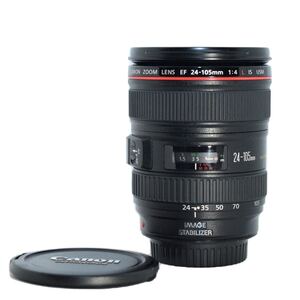 KS38 Sランク 美品 Canon キャノン EF 24-105mm F4L IS USM ズームレンズ 【中古美品】