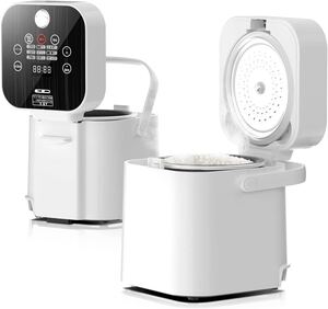 炊飯器 一人暮らし 2合炊き ひとり暮らし用 小型 電気炊飯釜 1合 おかゆ 雑穀米 玄米 炊飯器 マイコン式 保温 調理機