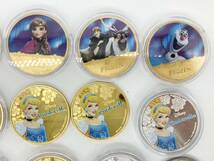 1円～ イギリス 日本 シルバーコイン ディズニー Disney ハローキティ など 外国硬貨 貨幣 記念メダル アニバーサリー 大量おまとめ _画像3