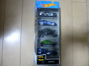 ホットウィール マテル ミニカー GMY44 Hot Wheels Batman Vehicles, 5-Pack