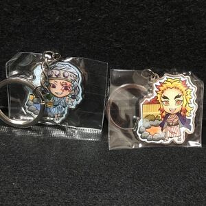 鬼滅の刃 鬼滅 キーホルダー チャーム 温泉 宇髄天元 煉獄杏寿朗 セット
