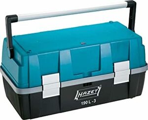 ブルー HAZET(ハゼット) ツールボックス パーツケース付 190L-3 ブルー