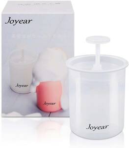 ホワイト 洗顔泡立て器 マイクロバブルフォーマー（ホワイト） Joyear JY-003