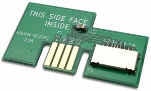 レッド SHEAWA ニンテンドーゲームキューブ用 microSDカードアダプター SD2SP2 メモリーカード変換アダプター