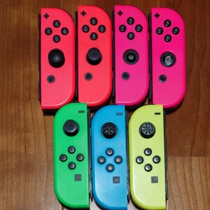 ジャンク Nintendo Switch ジョイコン Joy-Con ニンテンドースイッチ 7個
