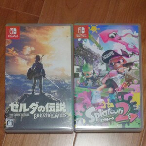 Nintendo Switch ゼルダの伝説ブレスオブザワイルド スプラトゥーン2 セット