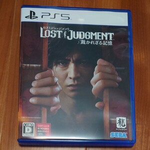 美品 PS5 ロストジャッジメント