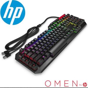 HP OMEN Sequencer英語スペイン語有線 USB接続 テンキーLED2VN99AA#AB9 ゲーミングキーボード