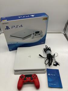 PlayStation4 PS4 CUH-2100A グレイシャーホワイト 500GB 本体 #221928