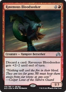 MTG ■赤/英語版■ 《貪欲な求血者/Ravenous Bloodseeker》★プロモFOIL★ イニストラードを覆う影 SOI