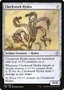 MTG ■無/英語版■ 《機械仕掛けのハイドラ/Clockwork Hydra》★FOIL★ 時のらせんリマスタ－ TSR