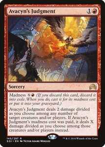 MTG ■赤/英語版■ 《アヴァシンの裁き/Avacyn's Judgment》 イニストラードを覆う影 SOI