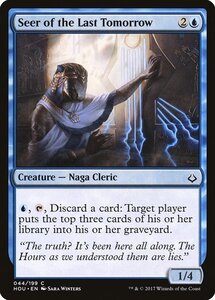 MTG ■青/英語版■ 《最後の明日の予見者/Seer of the Last Tomorrow》破滅の刻 HOU