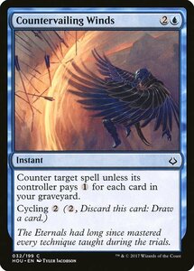 MTG ■青/英語版■ 《相殺の風/Countervailing Winds》破滅の刻 HOU