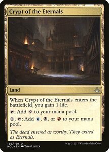 MTG ■土地/英語版■ 《永遠衆の墓所/Crypt of the Eternals》★FOIL★ 破滅の刻 HOU