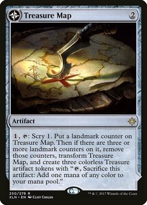 MTG ■無/英語版■ 《宝物の地図/Treasure Map》イクサラン XLN