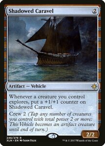 MTG ■無/英語版■ 《陰鬱な帆船/Shadowed Caravel》イクサラン XLN