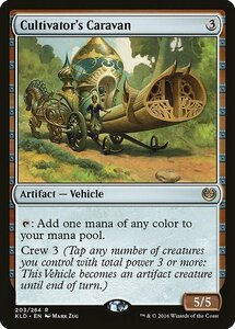 MTG ■無/英語版■ 《耕作者の荷馬車/Cultivator's Caravan》カラデシュ KLD