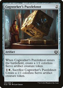 MTG ■無/英語版■ 《歯車工の組細工/Cogworker's Puzzleknot》カラデシュ KLD