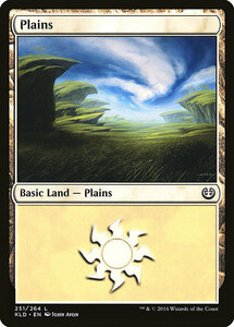 MTG ■土地/英語版■ 《平地/Plains》カラデシュ KLD