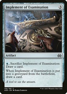 MTG ■無/英語版■ 《検査器具/Implement of Examination》★FOIL★ 霊気紛争 AER