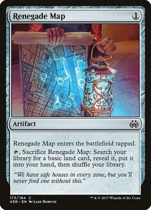 MTG ■無/英語版■ 《改革派の地図/Renegade Map》★FOIL★ 霊気紛争 AER