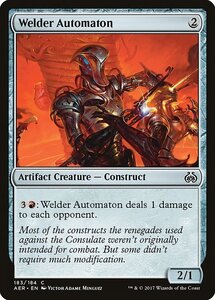 MTG ■無/英語版■ 《溶接自動機械/Welder Automaton》霊気紛争 AER