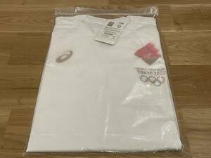 【送料無料】聖火リレー ボランティア アシックス 非売品 Tシャツ オリンピック 東京オリンピック TOKYO2020 自治体名なし Lサイズ