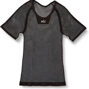 ドライナミックメッシュ ミレー 半袖 ブラック XXL