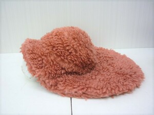 WOLF&RITA Wolf and litaCAROLINA VENUS hat pink series boa .... hat ...L 54. Portugal made A