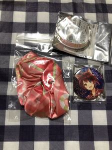 Sutobari Purins/Suto Suto Natsu/2020 Summer/2020 Летняя лотерея товары Shushu &amp; Acryle Bangle и Ban Badge 3 очка Set Renu -Kun