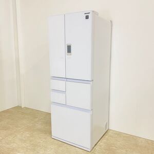 SHARP シャープ 6ドア冷凍冷蔵庫 SJ-AF50H-W 502L シャーププラズマクラスター 2021年製